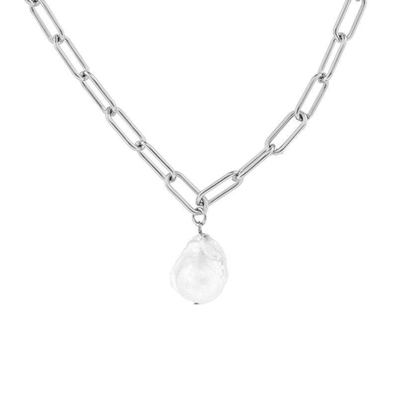 925 Silver Baroque Song Yanfei Style Clavicle Necklace