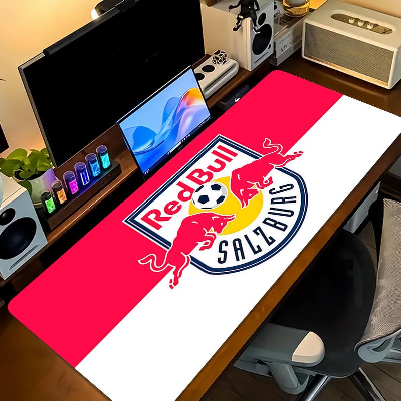 FC Red Bull Salzburg Print Cushion Non-slip Laptop Tablet Big Mousepad XXL Mat Mini PC Playmat With Lock edge