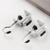 2PCS Punch-free Double Hook Backpack Hook Steel Table Side Backpack Rack  Dormitories