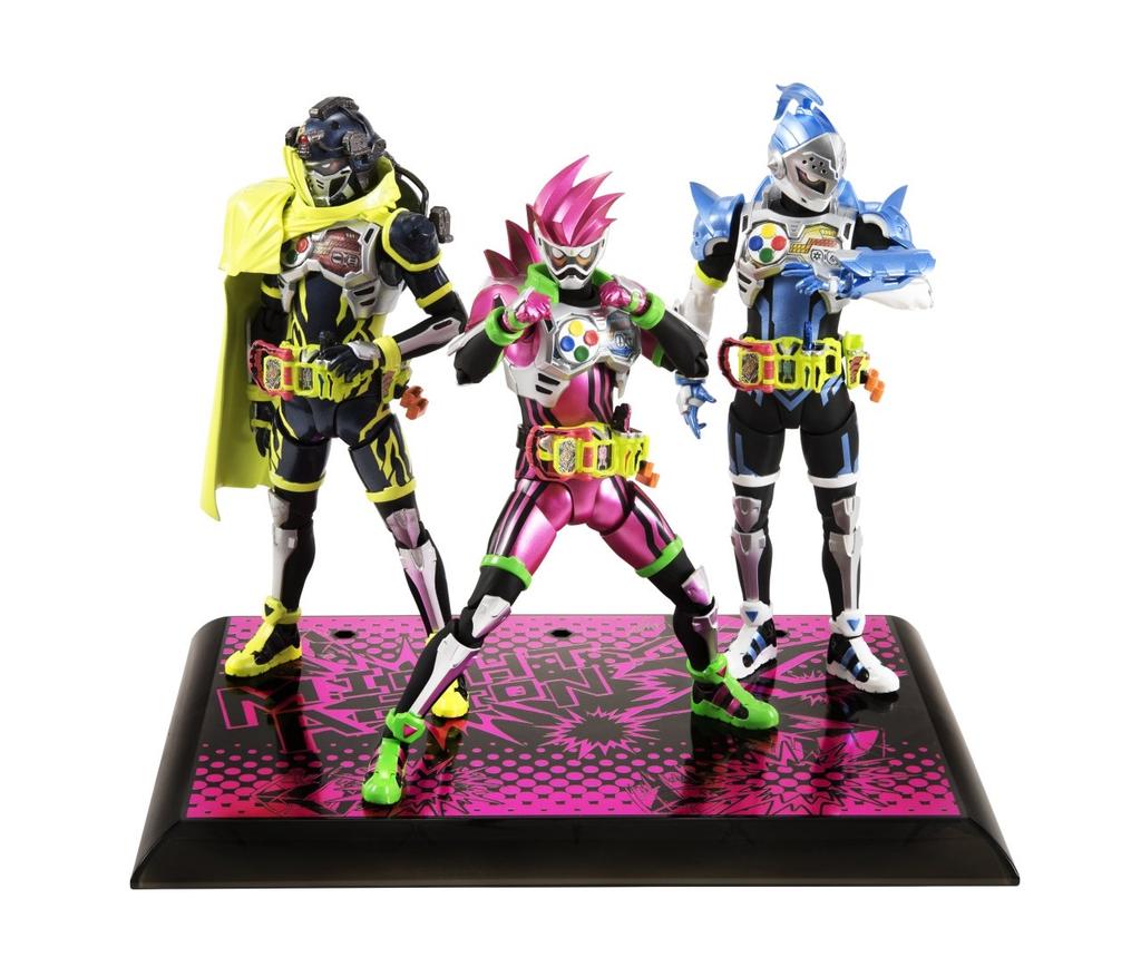 TAMASHII NATIONS Kamen Rider Mighty Action X Beginning Set 145mm Painted Movable Figure S.H.Figuarts Ex-Aid Approx. ABS&PVC