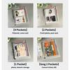 Standard A5 Sleeves 10pcs Universal Transparent Photo Album Sleeves Refill 6holes Loose Leaf Inner Sleeves idol Photocards