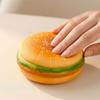 Simulated Burger Creative Stress Relief Toy Soft Rubber Squeezing  Fun