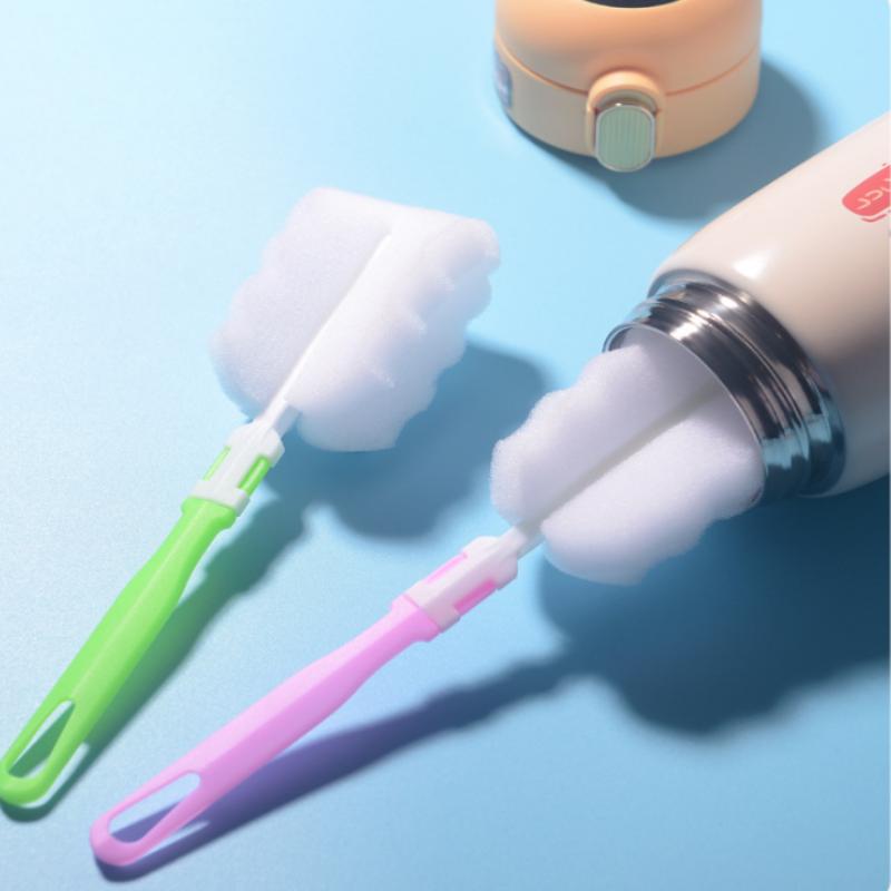 Insulated Cup Brush Baby Bottle Brush Sponge Cleaning Cup Brush Kitchen Cleaning Brush
