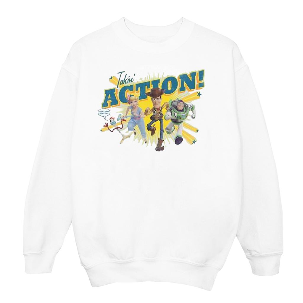 Disney Womens/Ladies Toy Story 4 Takin´ Action Sweatshirt