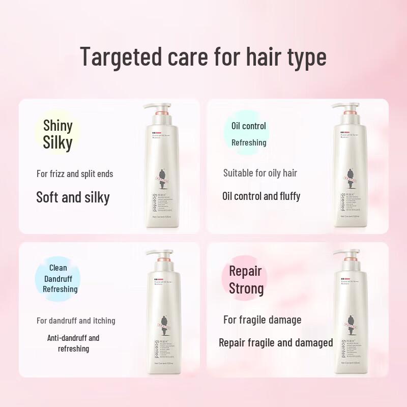 Adolph Bright & Silky Shampoo, 520ml