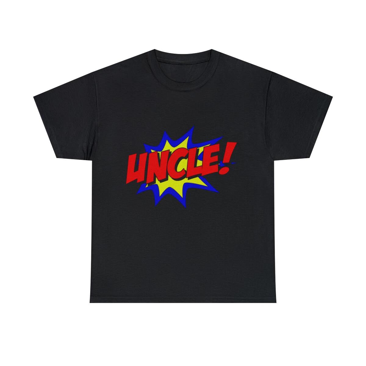 Superhero Uncle Graphic Tee Shirt, S-5XL 3XL