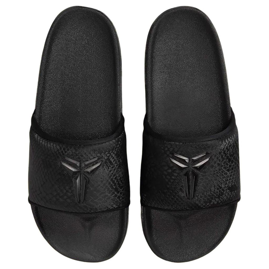 New Nike Kobe Offcourt Abrasion Resistant Slide Slippers Men's Black IF2870-001