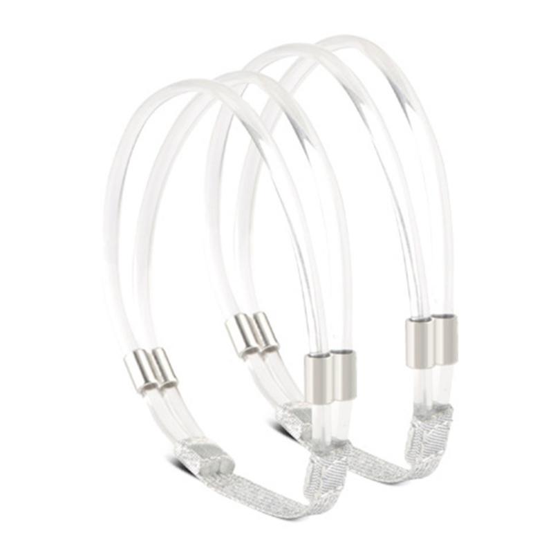 2Pcs Rhinestones High Heel Adjustable Shoe Belt for Women Antiskid Ankle Support Straps with Elastic Band Shoe Straps
