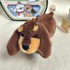 Adorable Dachshund Plush Doll Keychain – Cute Pendant for Bags and Gifts