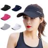 Fashion Breathable Air Sun Hat Quick-dry Visor UV Protection Caps Adult Adjustable Solid Beach Tennis Golf Running Sunscreen Cap