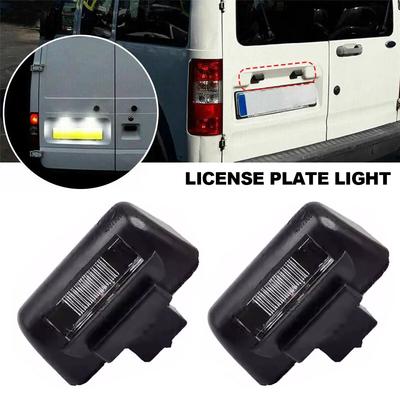1 Adet/2 Adet Araba LED Plaka Lambaları Plaka Lambası Yedek Işık 12V Işık Transit MK5 MK6 MK7 95-13 İçin