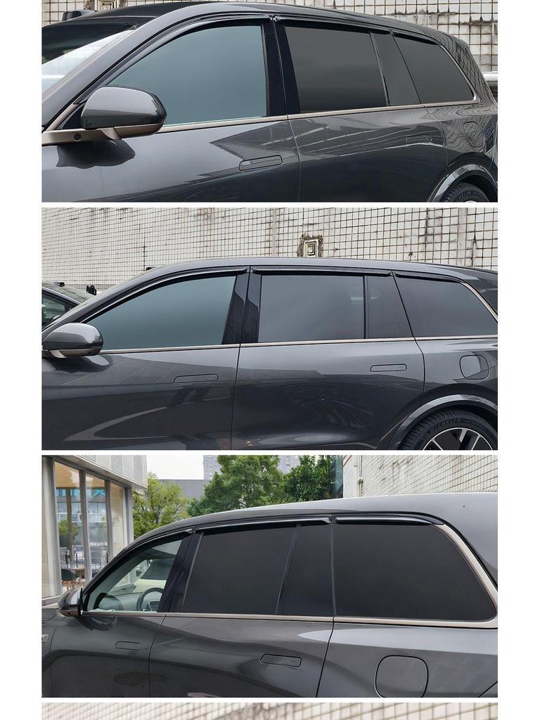 Li Auto L9 Car Window Sun & Rain Guards - Modified Accessories & Visors for Weather Shielding and Decoration
