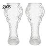 Wide Mouth Beer Mug Soccer Trophy Glass, 400/600ml Capacity Mug, Heavy Duty Football For Watching Games Shaped Pint Cup for Home Bar, Gift Sports Fans
