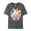 Cat Boba Tea Bubble Tea Anime Kawaii Neko Streetwear Unisex Camiseta Cinco De Mayo