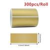 300pcs/Roll Self-adhesive Scratch Labels Stickers 2.5cm DIY Scratch Stickers  Party Supplies