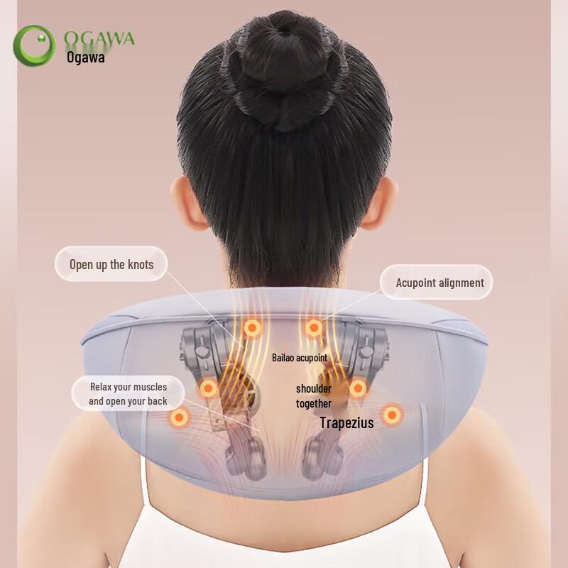 ogawa OG-2608 Neck and Shoulder Massager CN Plug (adapter Included)