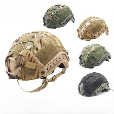 Tissu de Casque Camouflage Corde Élastique Camouflage CP Petit Homme Vert Casque Tactique