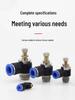 Air Tube Speed Control Connector JSC8-02 Throttle Valve SL6-M5/4/10-01-02