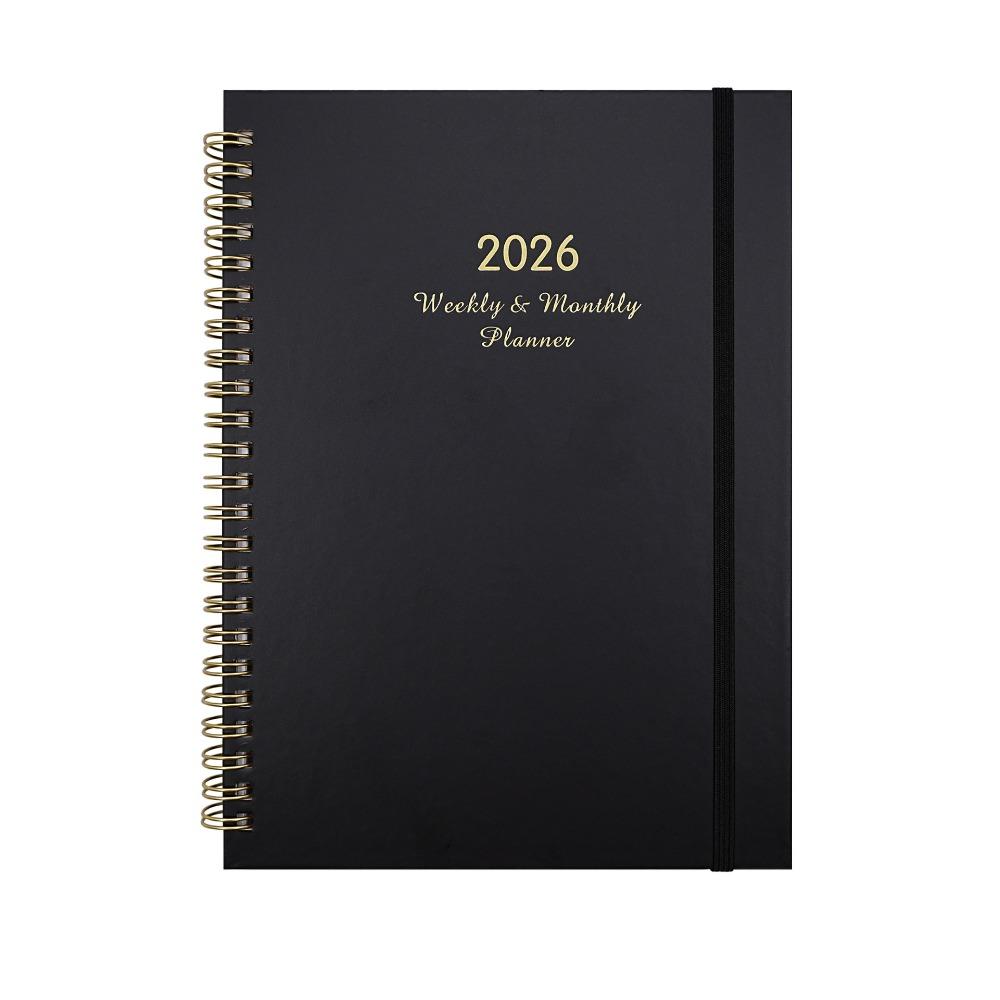 Wear-resistant 2026 Schedule Planner Notepad 12 Months To-do List Notebook  School
