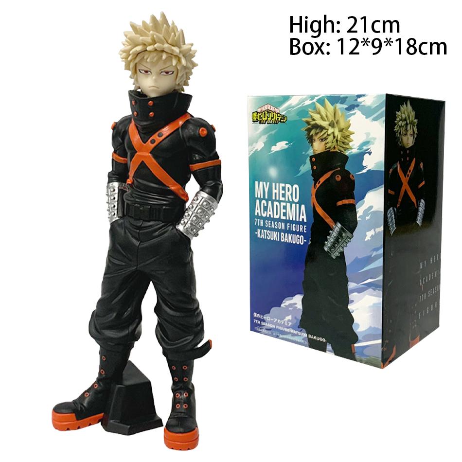 21cm Figurina Anime My Hero Academia Midoriya Izuku Figurina Bakugou Katsuki All Might Todoroki So Figurina de Acțiune