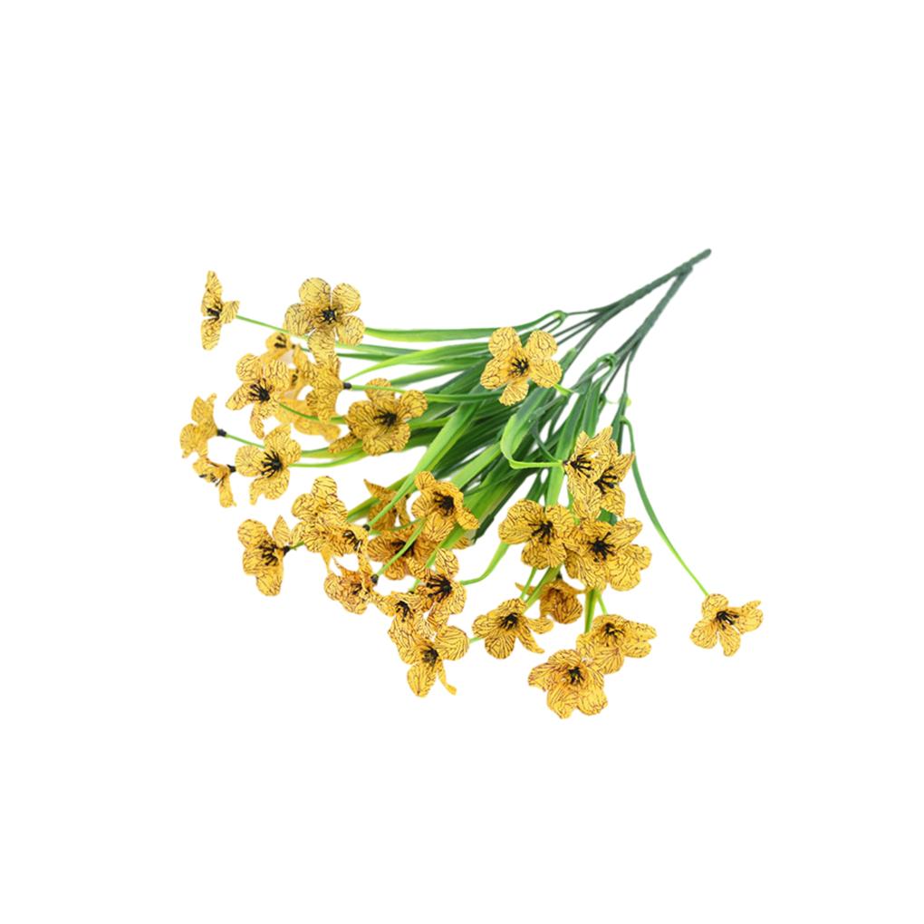 

2X Пластиковые садовые искусственные цветы Фиалки Романтический цветочный букет Окно Кухня Стол Офисный горшок