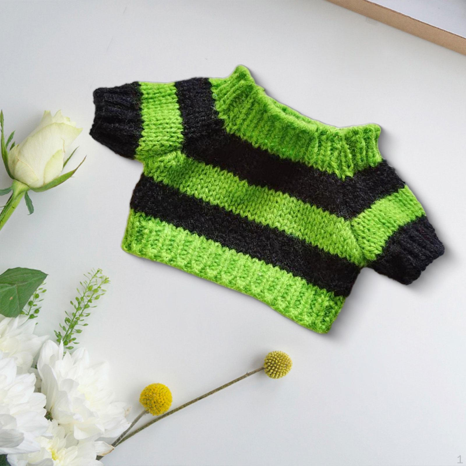 Кукольный свободный свитер — фото 11