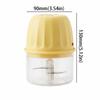 Electric Electric Garlic Crusher Small-Sized Wireless Blender Garlic Grinder  Chopping Garlic