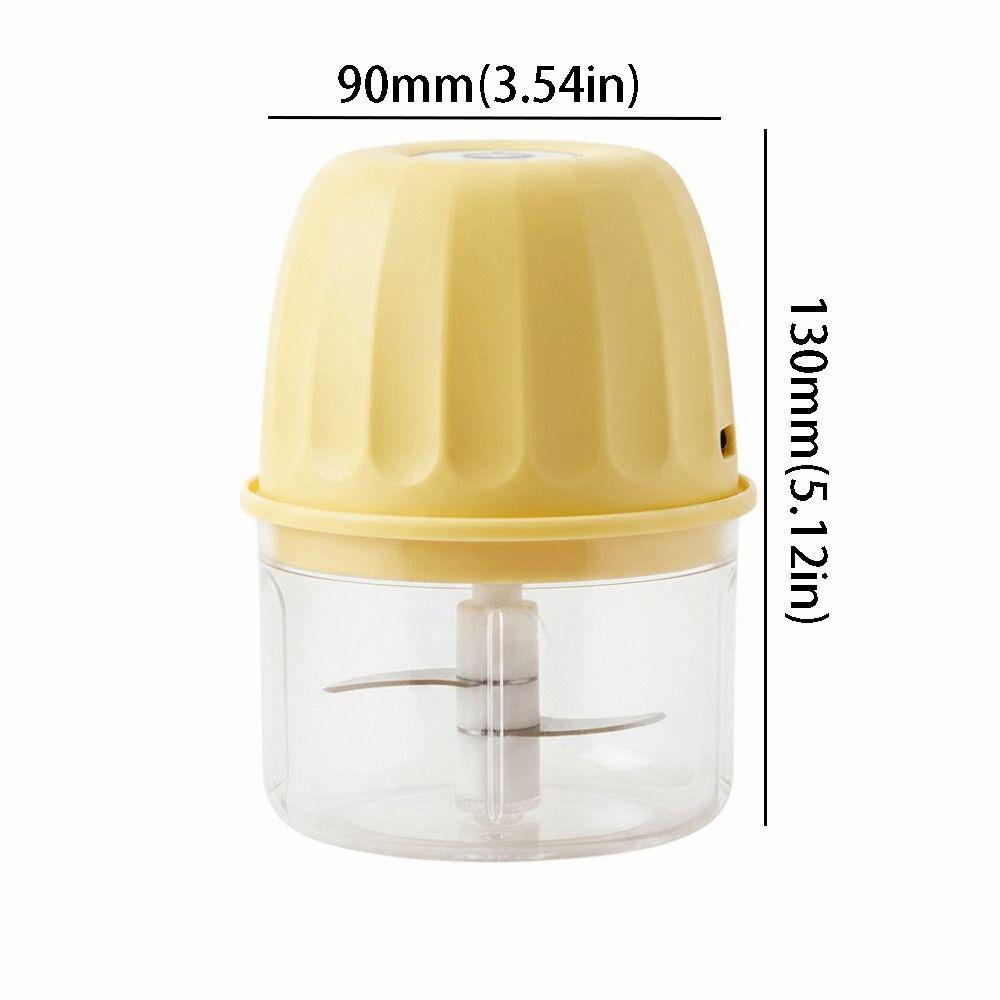 Electric Electric Garlic Crusher Small-Sized Wireless Blender Garlic Grinder  Chopping Garlic