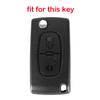 Key Case Cap for Citroen C3 C Crosser Key Cover for Peugeot 308 307 207 206 307S 307sw 407 607 3008 5008 Silica Gel Keychain