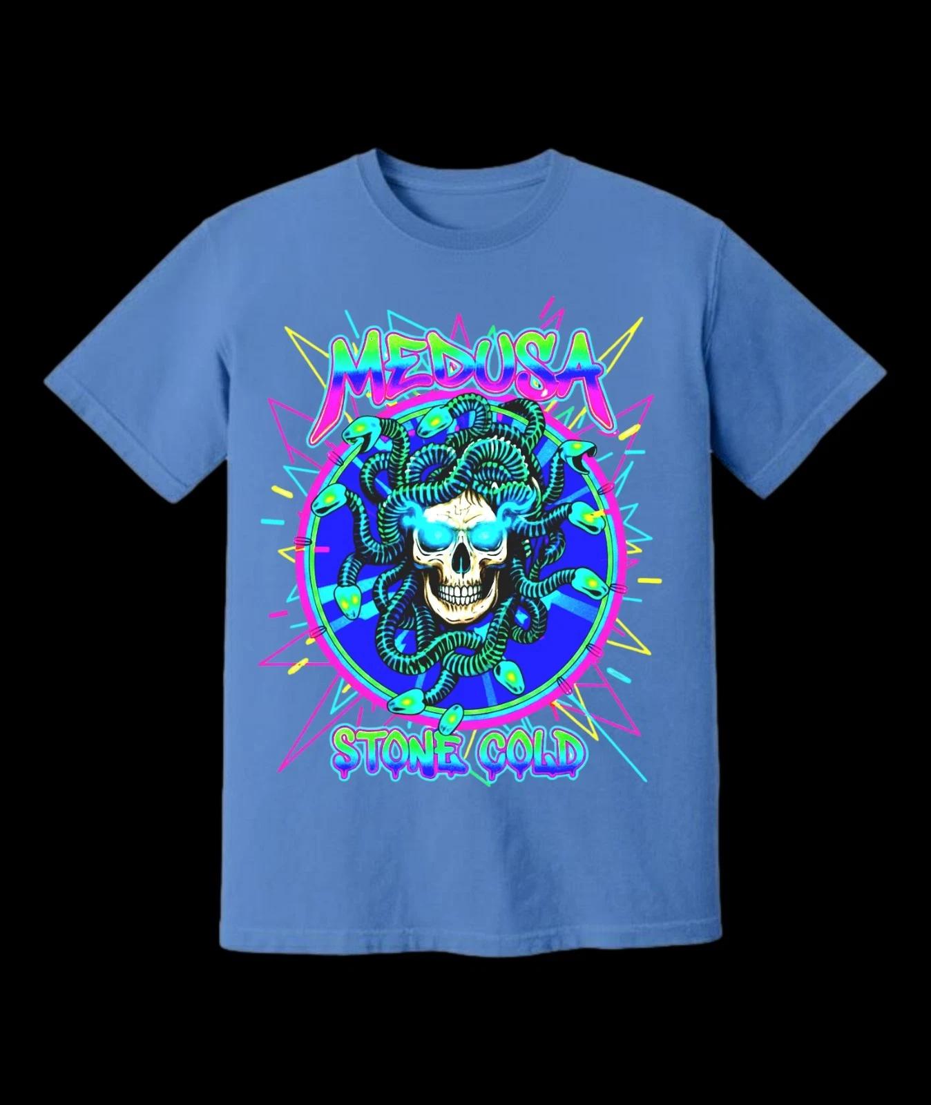 Medusa Stone Cold Skeletal Snake Skull Unisex & Adult Tees 150