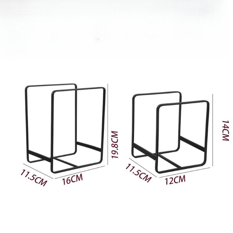 4pcs Black Metal Kitchen Dish Rack Space-Saving Kitchen Tiered Shelf Organizer Drying Rack Home Kitchen Tableware Storage Racks