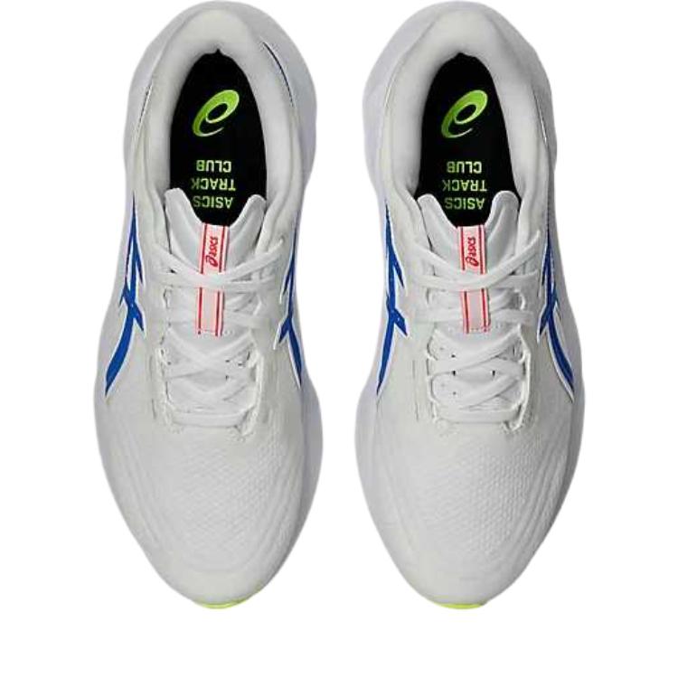 ASICS Men's NOVABLAST 5 ATC Neutral Running Shoes White Tuna Blue 1011C137-100