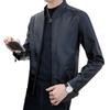 Leather jacket new spring and autumn leather jacket casual handsome trendy top men's coat men's clothing one