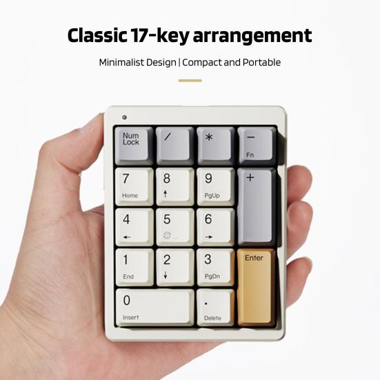 USB Wired Mechanical 17 Keys Number Number Pad Keypad Laptop Computer Desktop Numpad