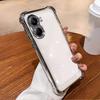 Custodia per Poco X7 Pro Custodia per Telefono POCO X7 Pro Copertura per Redmi Turbo4 Angoli Rinforzati Antiurto Placcatura Copertura Posteriore in Silicone