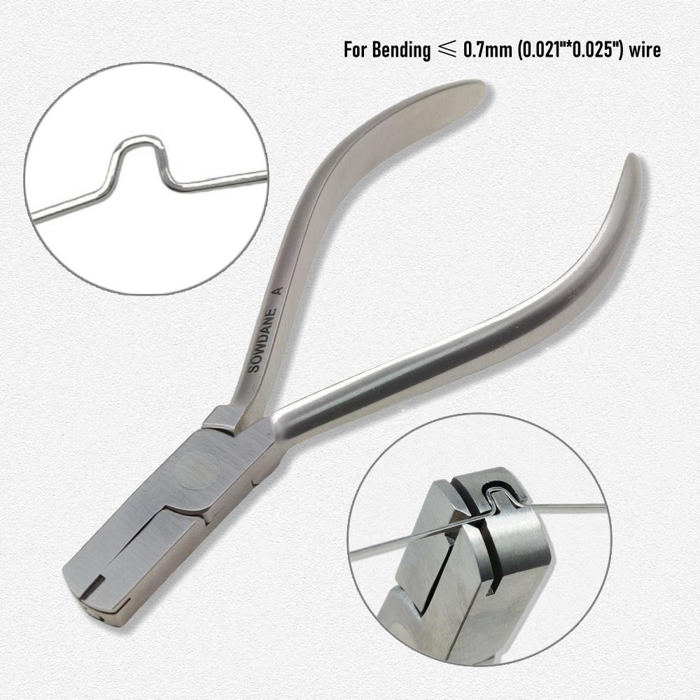 Dental Orthodontic Special Nance Plier Loop Forming Plier Wire Bending plierOmego Loop Instrument Dental Wire Bend Bending Tool Dentist Tool