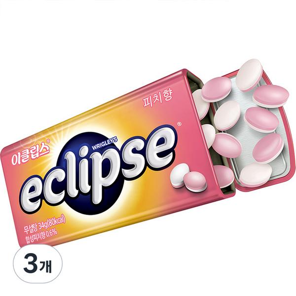 

Eclipse со вкусом персика, 34г, 3 шт.