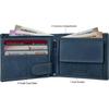 Men Casual, Formal, Trendy Genuine Leather RFID Wallet - Regular Size  (6 Card Slots)