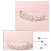 Korean Alloy Rhinestones Wedding Headband Crown Bride Photography Online Celebrity Daily Hair Accessories Pearl