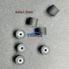 5pcs 6mmx5x1.5 press wheel belt pulley rubber audio recorder cassette deck pinch roller tape recorder Stereo player