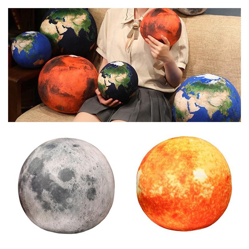 Innovatives Sonnensystem Pädagogisches Planetarisches Plüschkissen Spielzeug Dekoration