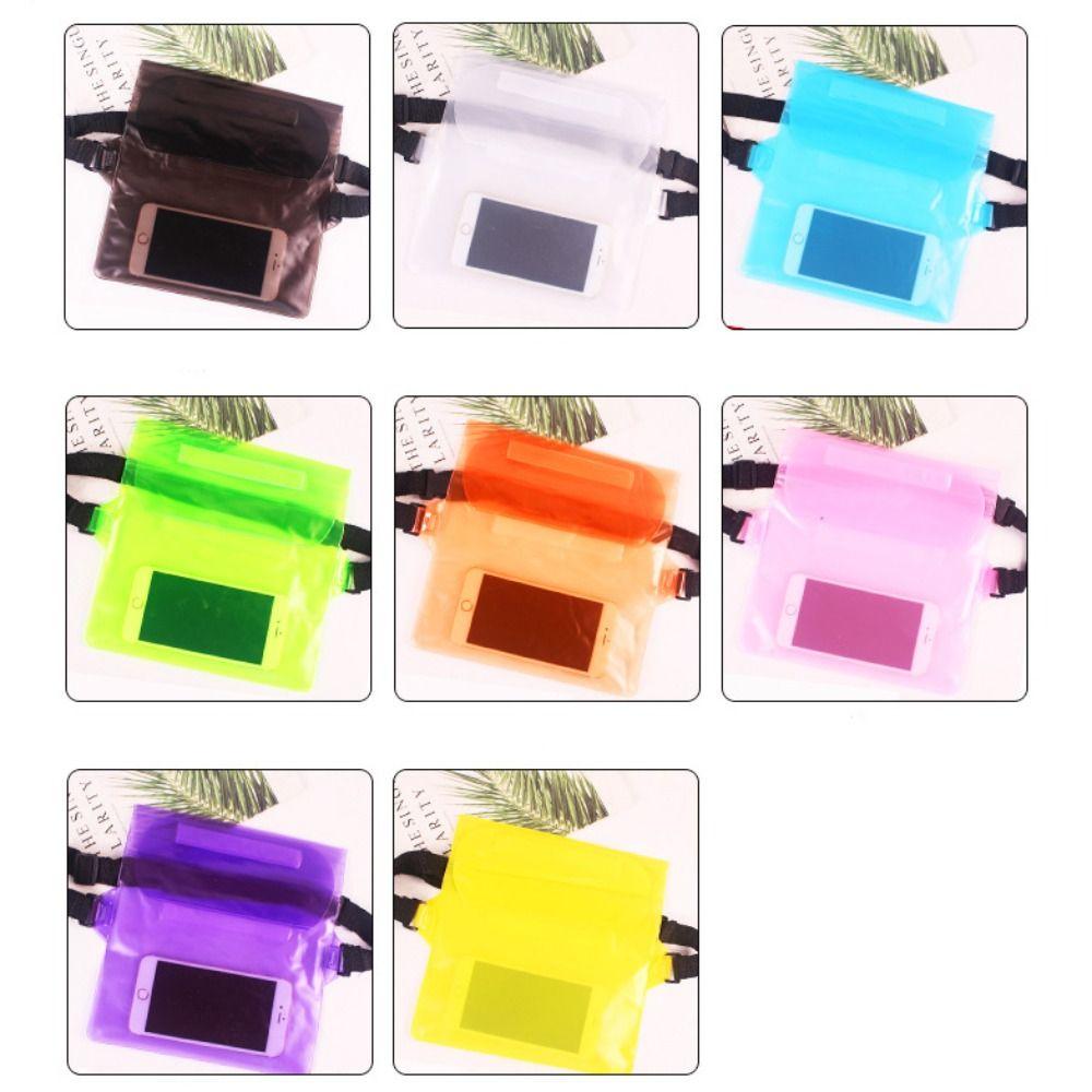 Simple Water-Sprinkling Festival Waist Bag Portable Shoulder Bag Adjustable Phone Case Summer