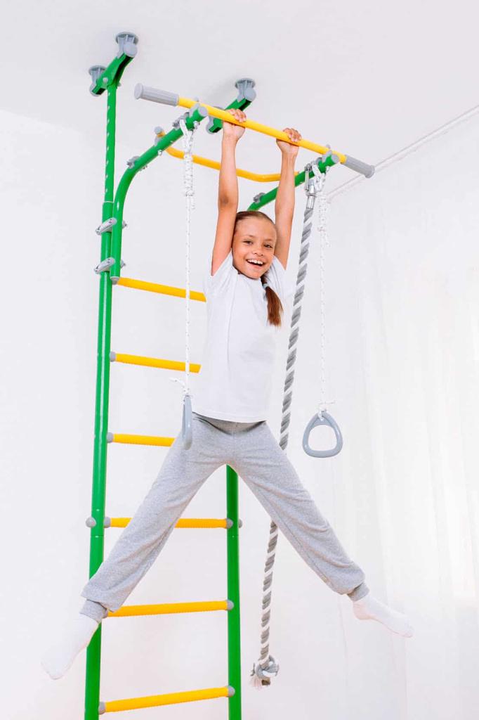 Wall Bars Comet 5 - White Black
