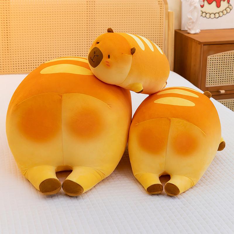 20/30/40Cm Baking Style Prone Posture Bread Capibala Plush Stuffed Doll Capybara Plush Animal Toy Children'S Birthday Gift