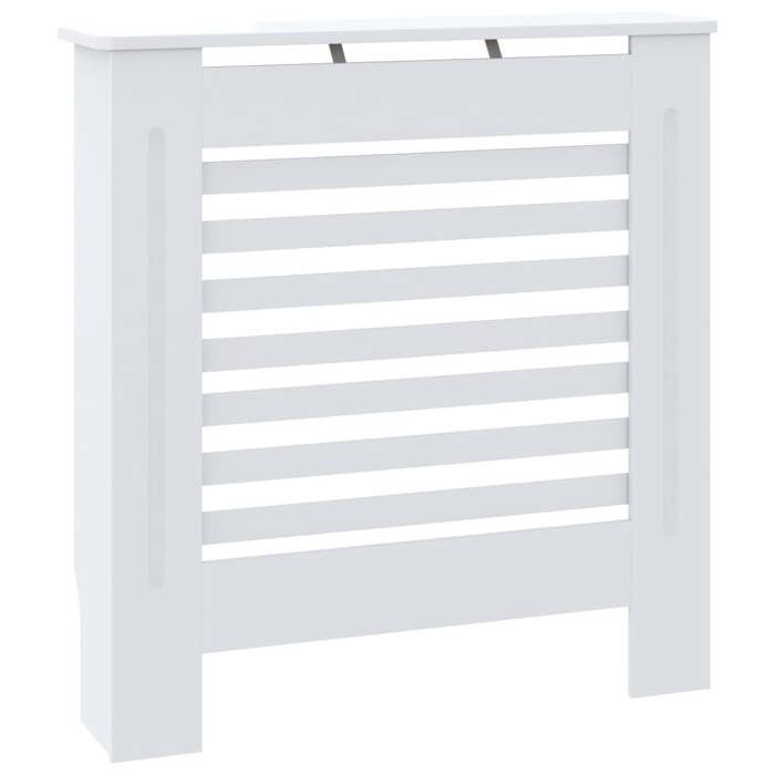 VidaXL MDF Radiator Cover White 78 Cm 325563