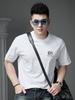European High-End Letter-Printed Short-Sleeved T-Shirt for Men 2025 New Summer Trendy T-Shirt Men's Half-Sleeved Top