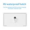 Rv Baggage Door Sealed Waterproof Rv Deck Hatch Tools Home Improvement For Roof Ceiling Floor Window Home Users Professionals