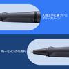LAMY Safari Steel Black Rollerball Pen Ergonomic Medium Line Width Comfortable for Long Writing Times Made from Durable ASA Plastic Includes Black