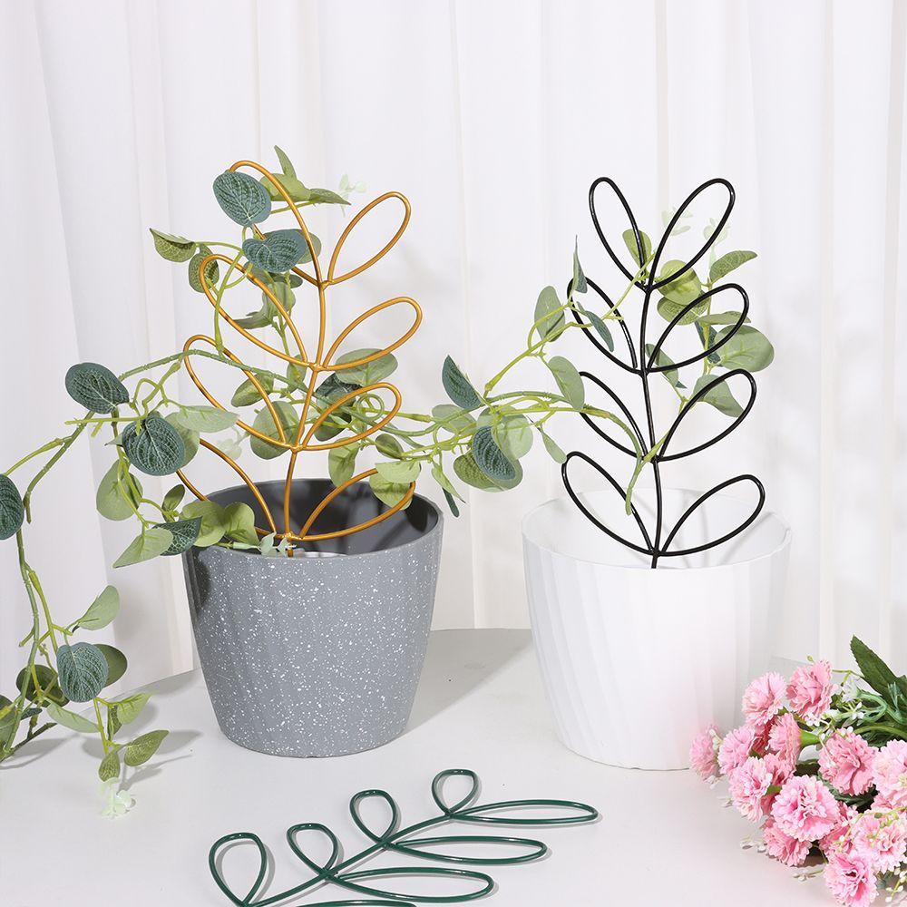 Cadru Ornament în ghiveci Plantă Spalier Aranjament Grădină Suport în formă de frunză Suport pentru cățărare de viță de vie