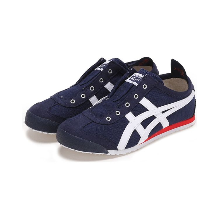 Onitsuka Tiger Mexico 66 Slip-On PS Peacoat White Kids Sneakers Blue 1184A085-400
